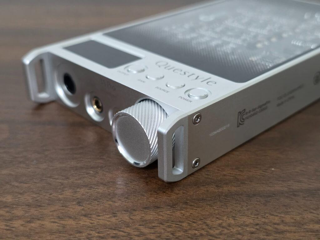 SIGMA PRO 前面ボリュームノブ