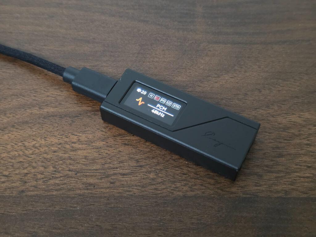 Cayin RU3ディスプレイ部分