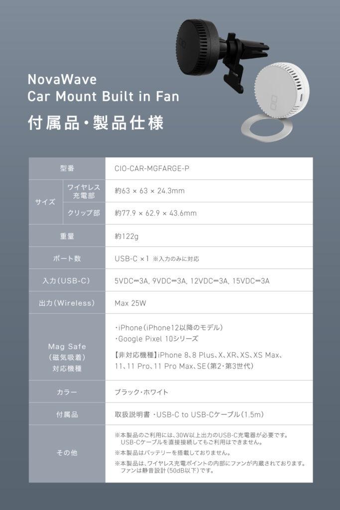 製品仕様一覧