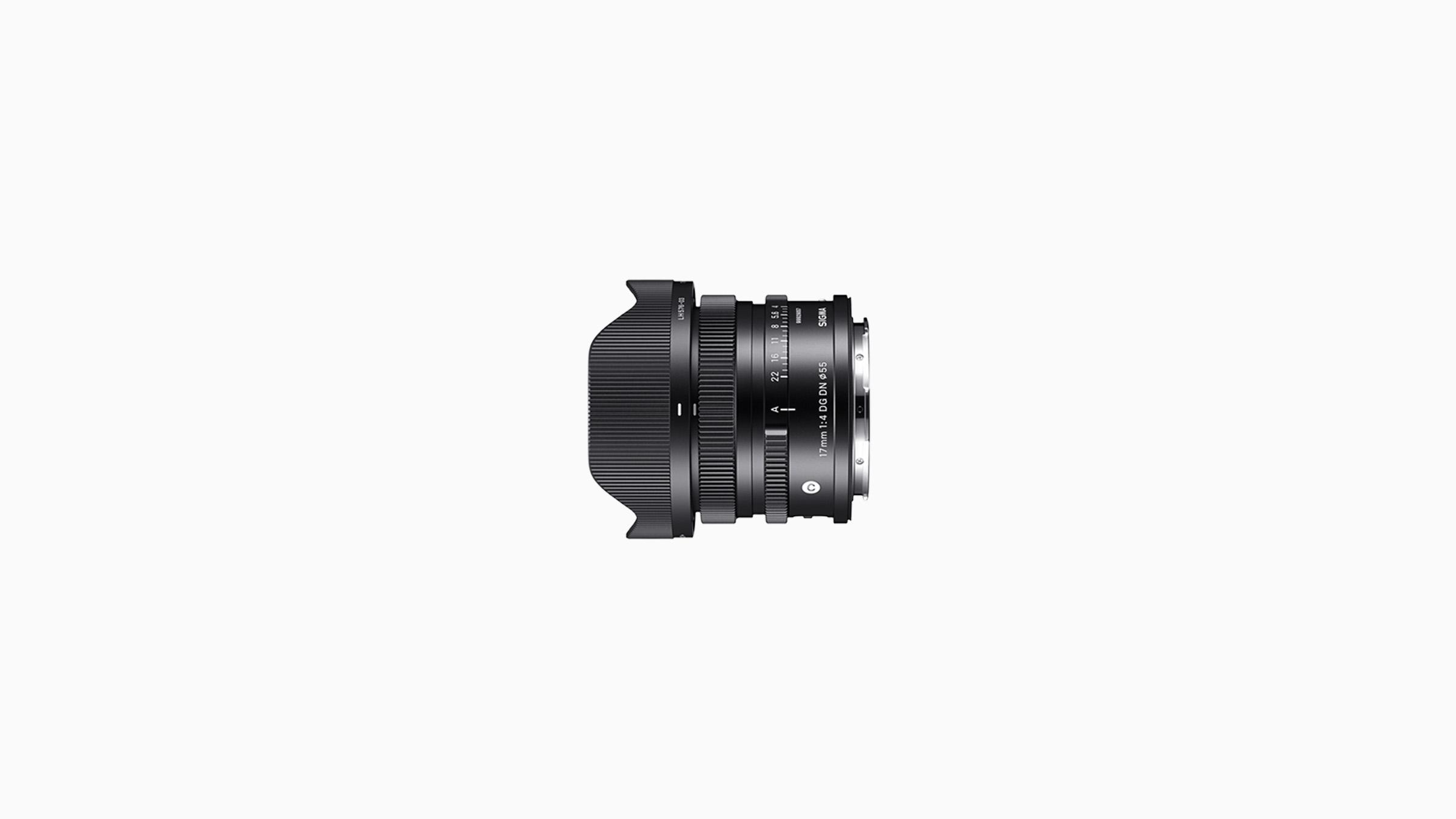 SIGMA 小型軽量かつ高性能なIシリーズの超広角レンズ「17mm F4 DG DN | Contemporary」を発表