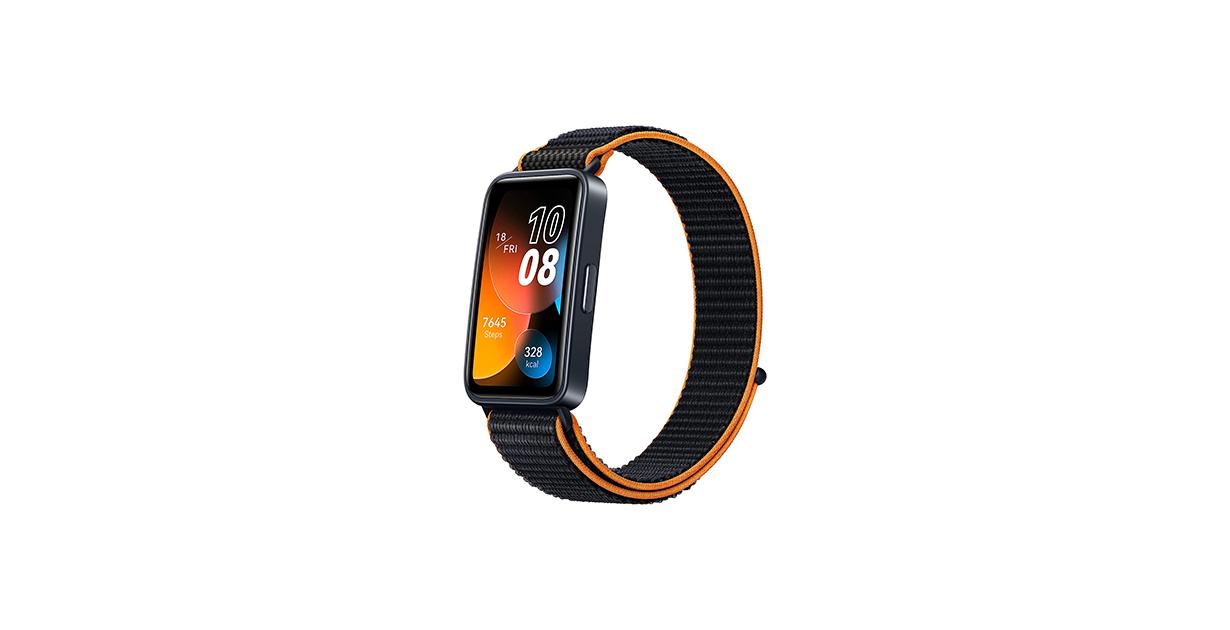 『HUAWEI Band 8』ナイロンブラックは、新たに追加された夏にオススメのナイロンバンド仕様