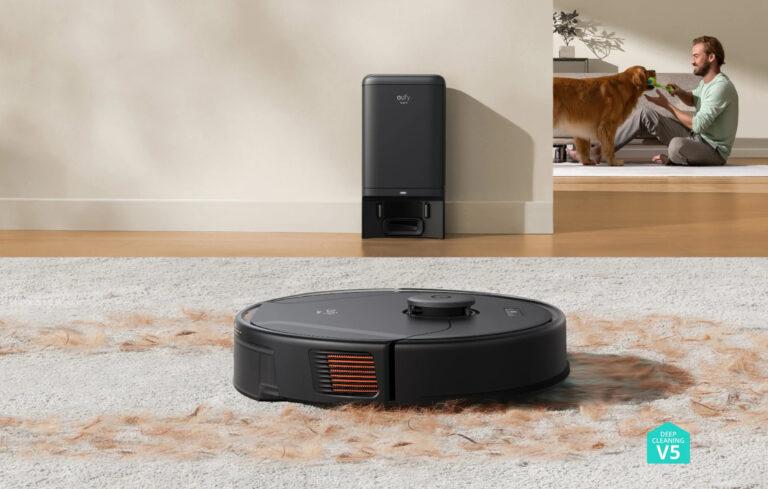毛の絡まないロボット掃除機がついに登場か？Eufy Clean X8 Pro with Self-Empty Stationが海外で発売開始