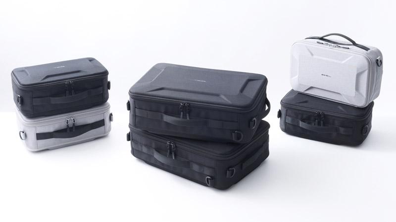 ハクバより、カメラやアウトドアグッズの持ち運びに便利な「プラスシェル マルチコンテナ」が新発売