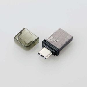 エレコムからUSBメモリー「MF-CAU32256GBK」登場！USB Type-CコネクターとType-Aコネクターを搭載した256GBモデル