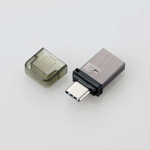 エレコムからUSBメモリー「MF-CAU32256GBK」登場！USB Type-CコネクターとType-Aコネクターを搭載した256GBモデル