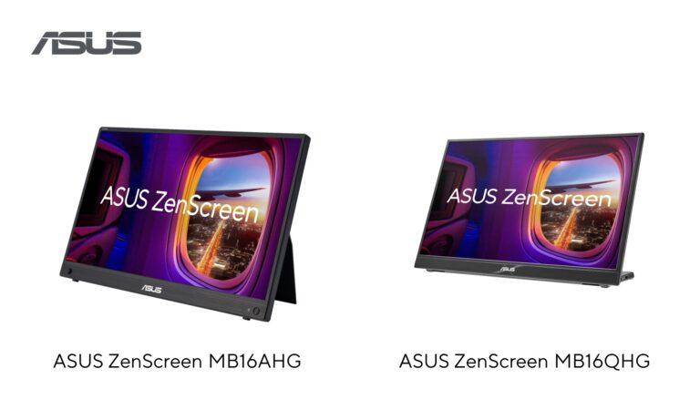 4月5日に発売するASUS「ZenScreen」の新モデルは高リフレッシュレートのモバイルモニターを使いたい方にオススメ