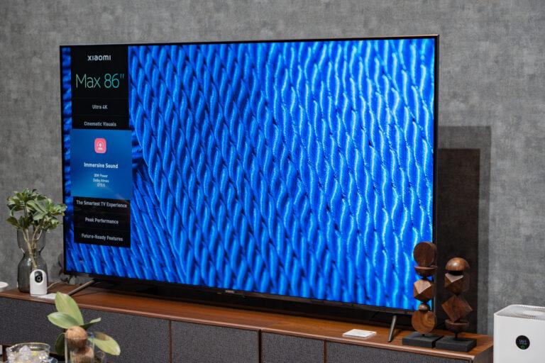 Xiaomiから86インチの大型チューナーレステレビ「Xiaomi TV Max 86”」が登場！5月9日より予約開始され、価格は199,900円。