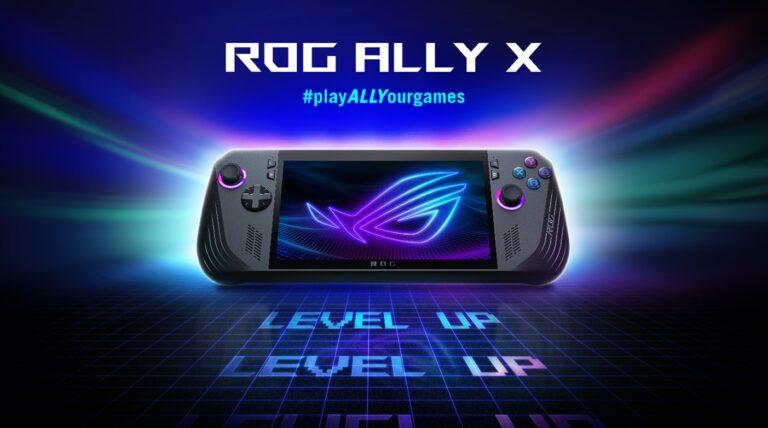 バッテリー容量が2倍！よりゲームの快適性がアップしたハンドヘルドPC「ROG Ally X」が登場。国内発売は2024年夏以降を予定