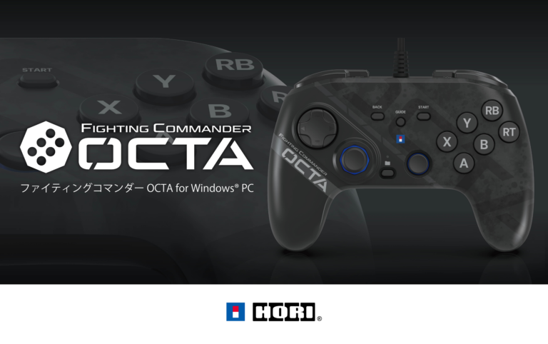 HORIから格闘ゲーム向けパッド「ファイティングコマンダー OCTA for Windows PC」が登場！価格は6,480円
