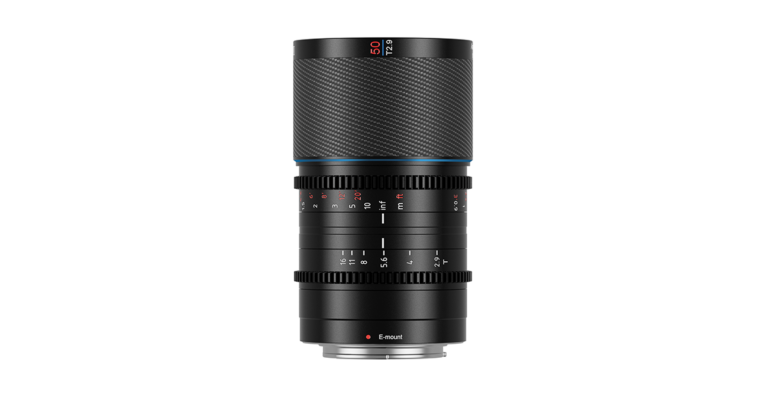 SIRUIからカーボンを使用した500g以下のレンズ「SIRUI Saturn 50mm T2.9 1.6X フルフレーム カーボンファイバー アナモルフィック レンズ」が発表