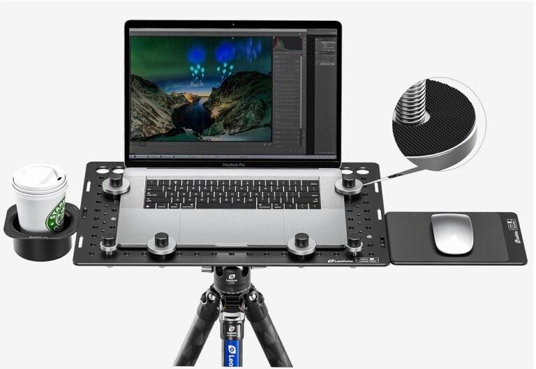 三脚をPCテーブルにできる！？レオフォト「ノートPC用カスタムトレイ LCH-3シリーズ」が8月5日に発売