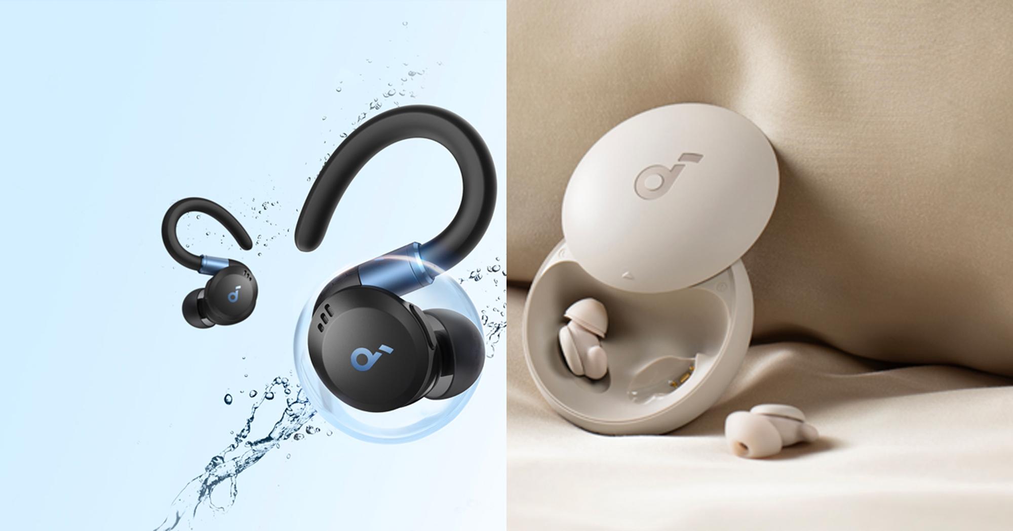 Ankerから睡眠用イヤホン「Soundcore Sleep A20」と運動用イヤホン「Soundcore Sport X20」が登場！7月9日発売で価格は9,990円（税込）から。