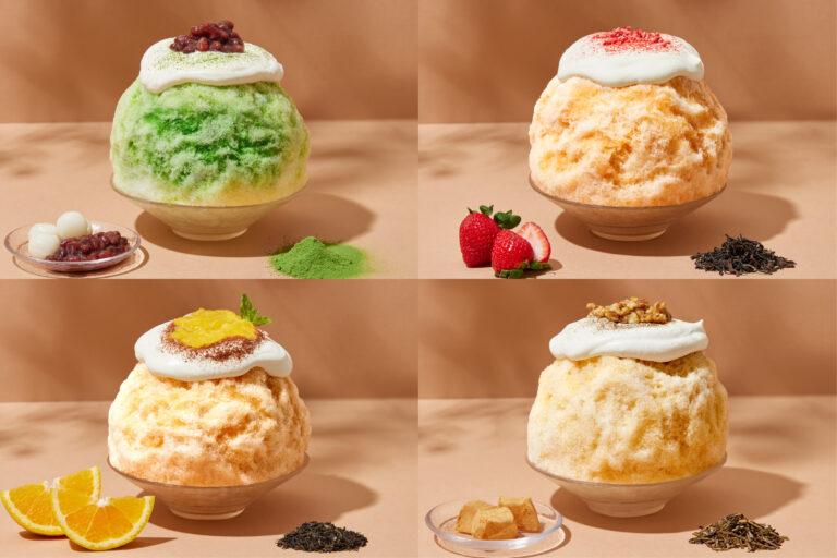 “お茶を味わう”かき氷！ THREE TEA CAFE「茶氷」が7月17日（水）より新発売