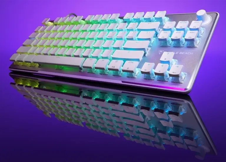 Turtle Beachのゲーミングキーボード「Vulcan Ⅱ TKL Pro」に新色ホワイトモデルが登場！7月5日発売で価格は29,800円（税込）