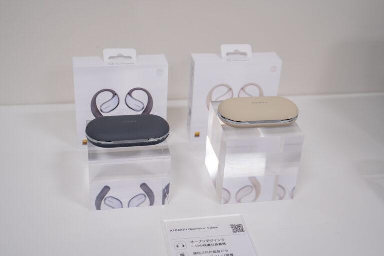 Xiaomi初のオープン型ワイヤレスイヤホン「Xiaomi OpenWear Stereo」が7月4日に発売。価格は期間限定で12,980円から。