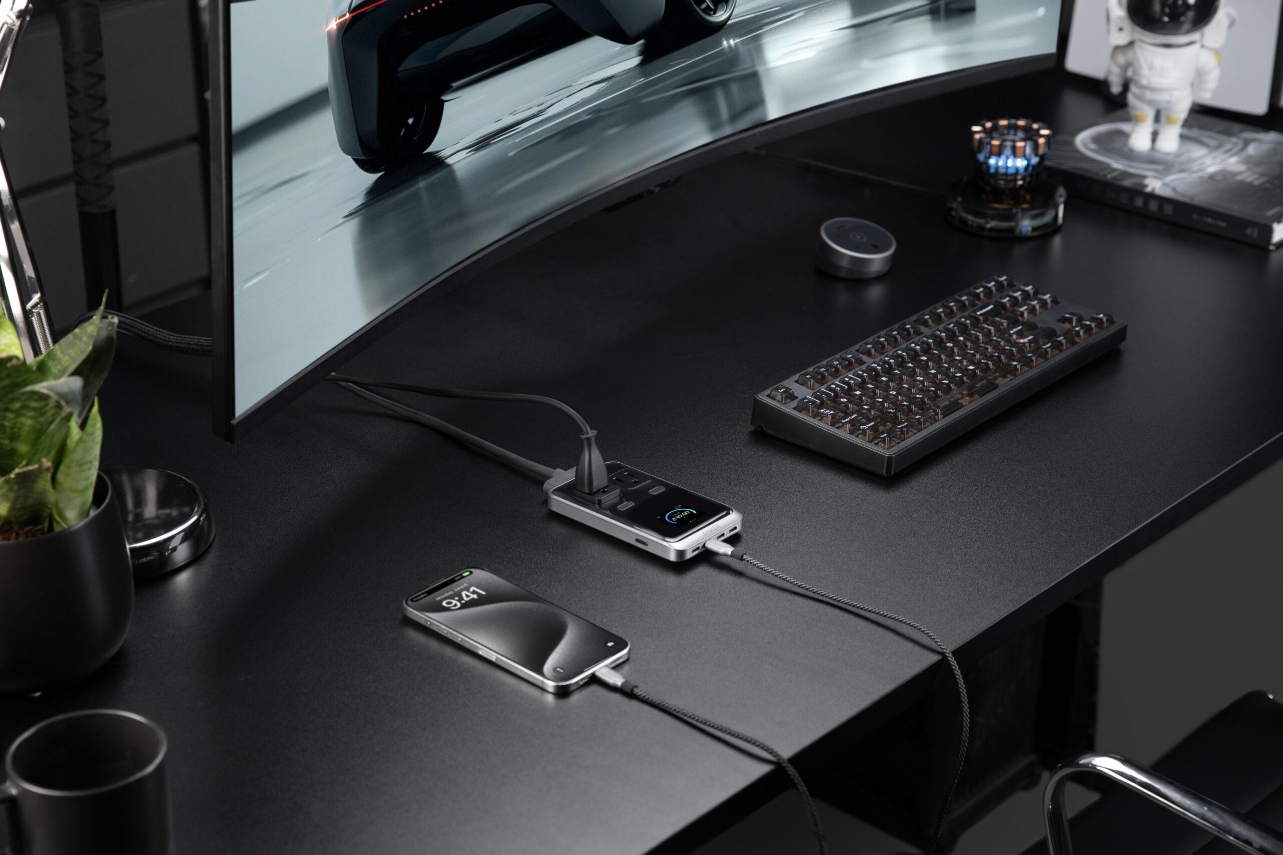 Ankerからスマホサイズの薄型電源タップ「Anker Prime ChargingStation (8-in-1, 240W)」と最大160W出力の「Anker Prime ドッキングステーション (14-in-1, Dual Display, 160W)」が8月8日に発売