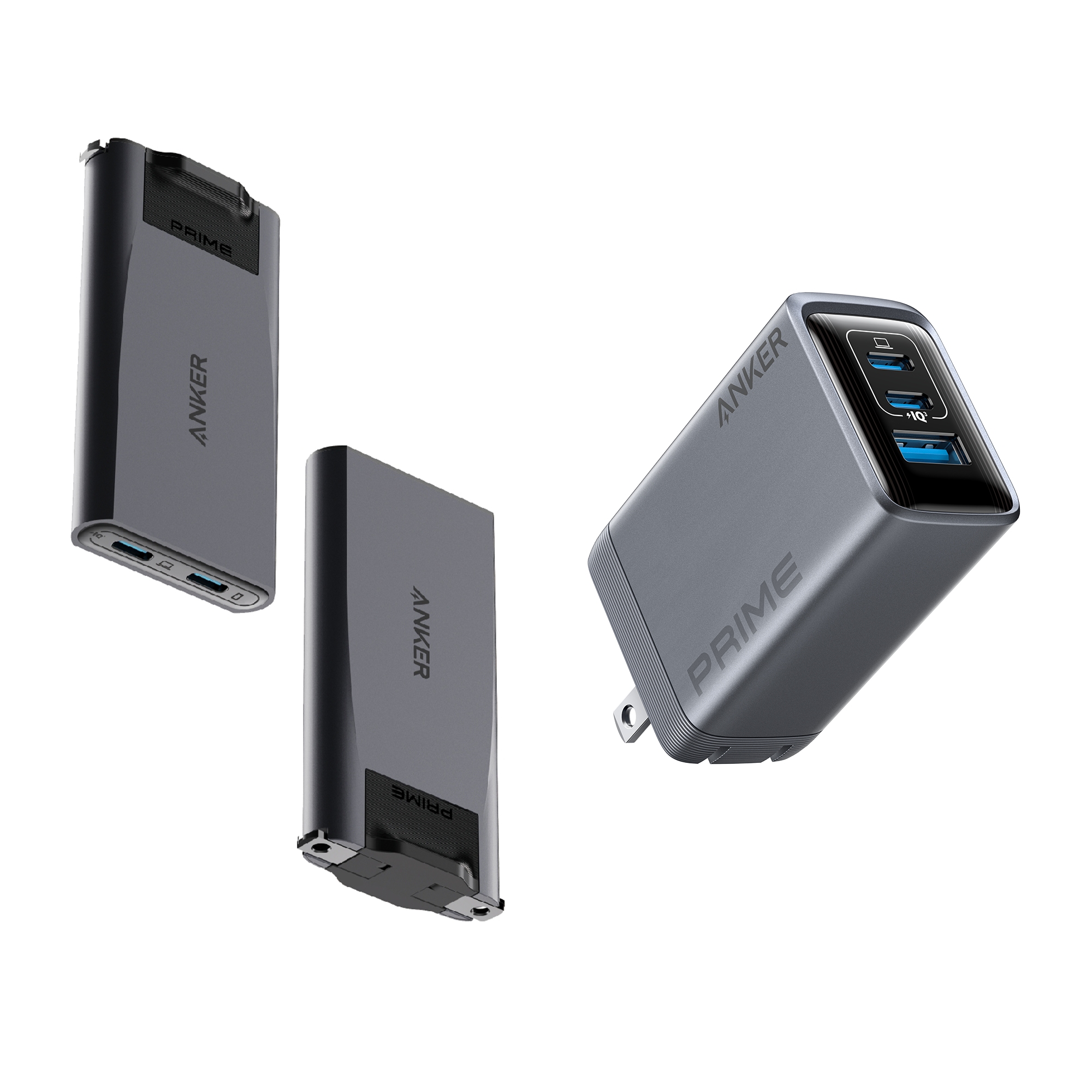 爆速！急速充電器の最新機「Anker Prime Charger (65W, Slim, GaN) &amp; (100W, 3 Ports, GaN)」登場