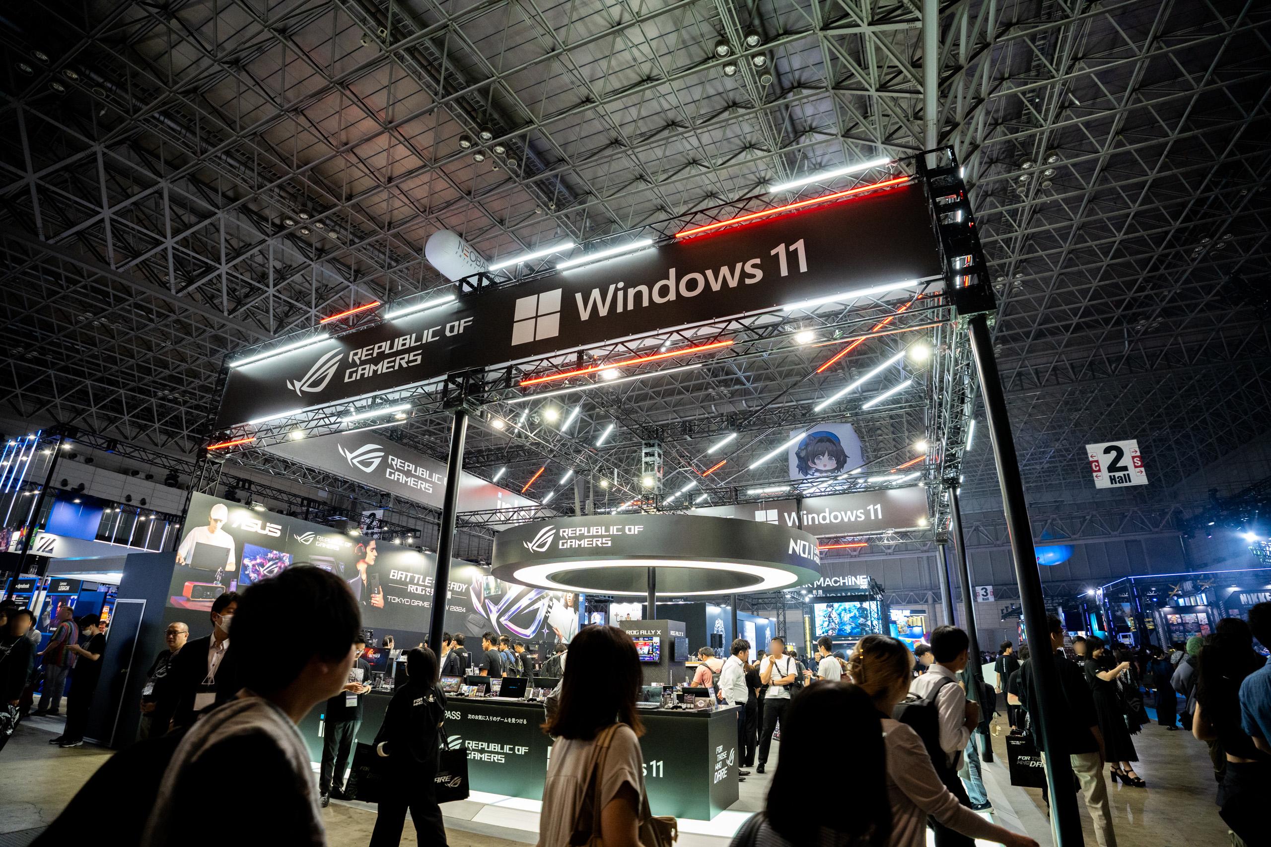 【#TGS2024】ASUS ROGブースは最新のデバイス、タイトルが体験できる穴場スポット
