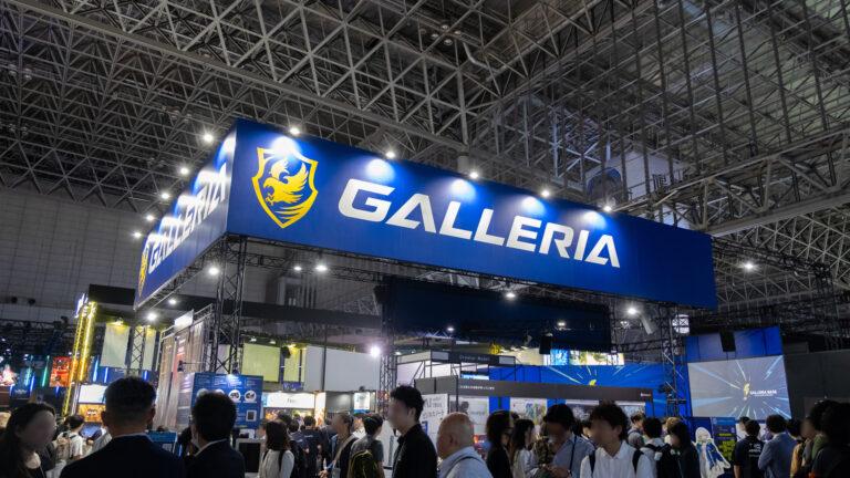 【#TGS2024】GALLERIAブースにて新スタイルの配信者向けノートPCや冷却用新素材が展示。大量の試遊台やビジネス向けマシンも