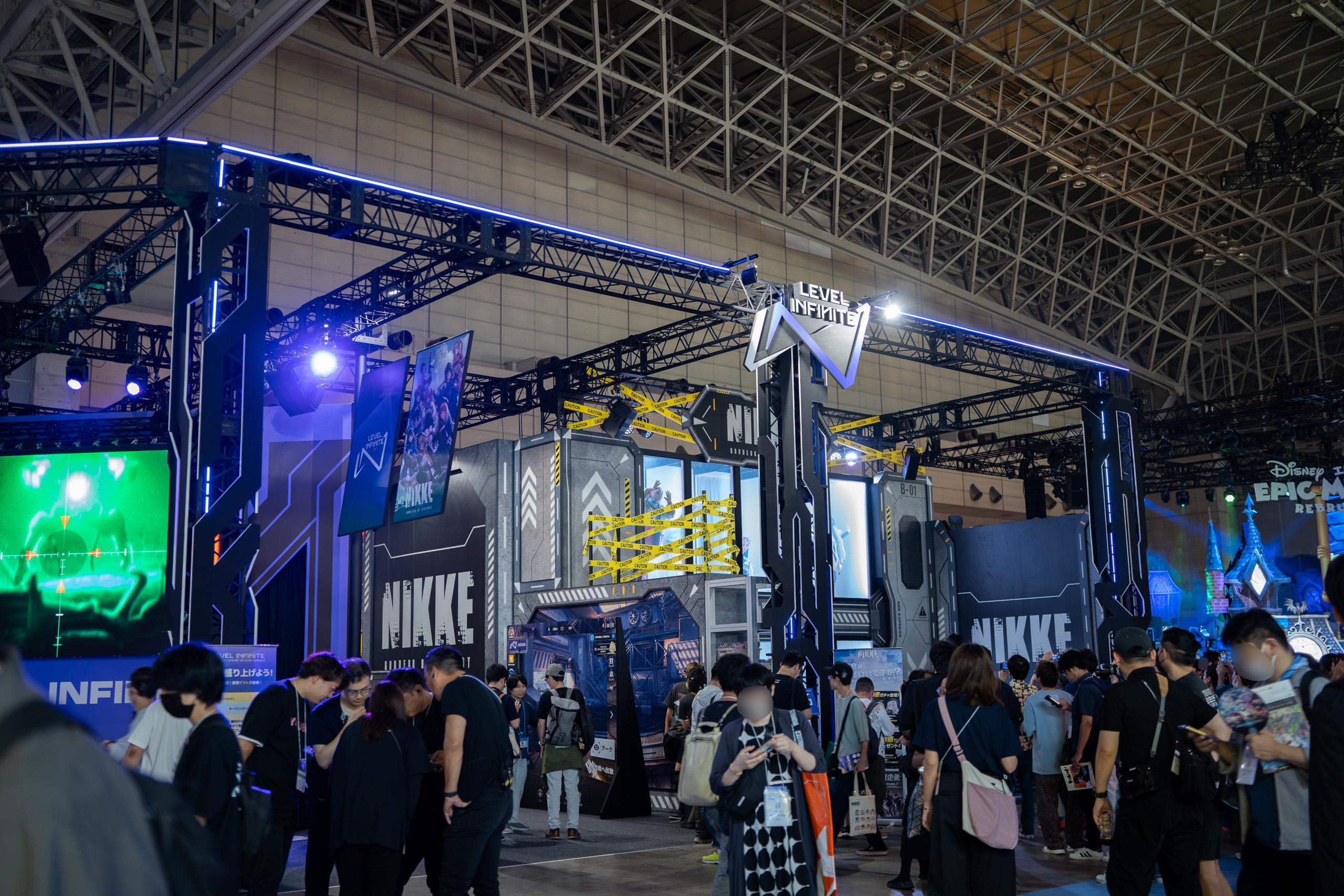 【#TGS2024】インパクト抜群のリアル10連ガチャ！「勝利の女神：NIKKE」のLevel Infiniteブースをレポート