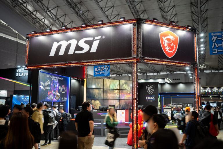 【#TGS2024】RTX4090搭載PCが目印！PCほかパーツやデバイスが目白押しのMSIブース