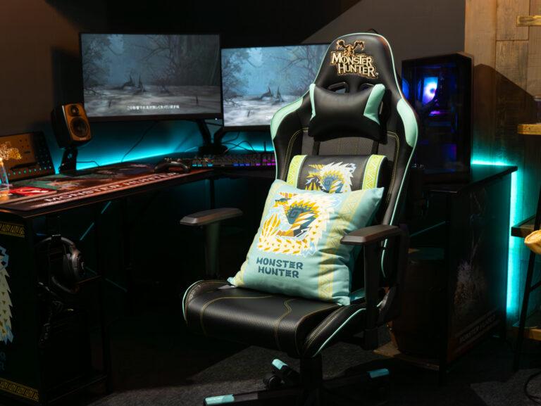 【#TGS2024】ニトリブースはモンハンコラボなど4種類のゲーム部屋を再現！ジンオウガ！アイルー！