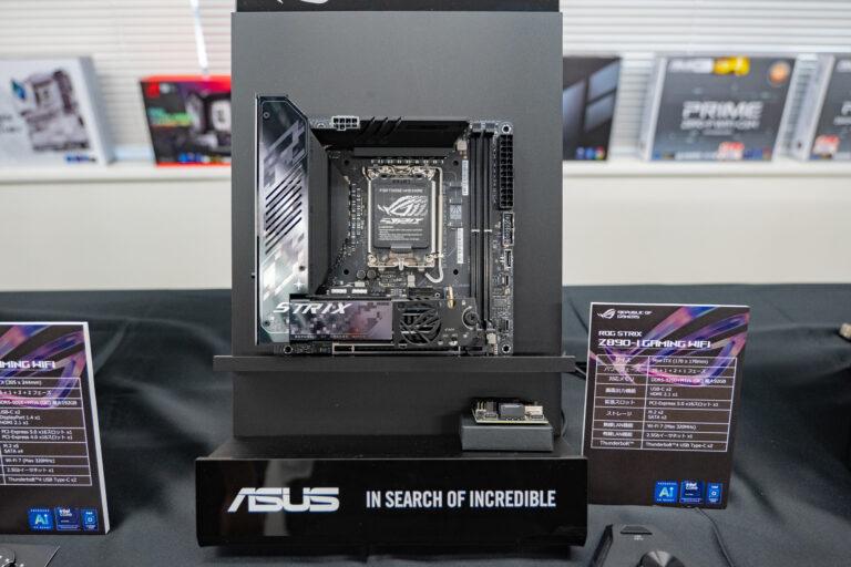 ASUSからIntel Core Ultra シリーズ2対応マザーが登場。「ROG STRIX Z890-I GAMING WIFI」はITXなのに拡張性が高い!?