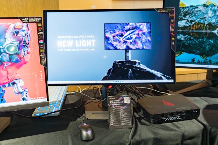 「ROG Strix OLED XG27AQDMG」有機EL採用で10万円台のWQHDゲーミングモニター登場!