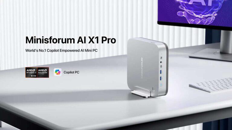 Ryzen AI 9 HX370を搭載したミニPC「Minisforum AI X1 Pro」が登場！高性能なモデルとして注目