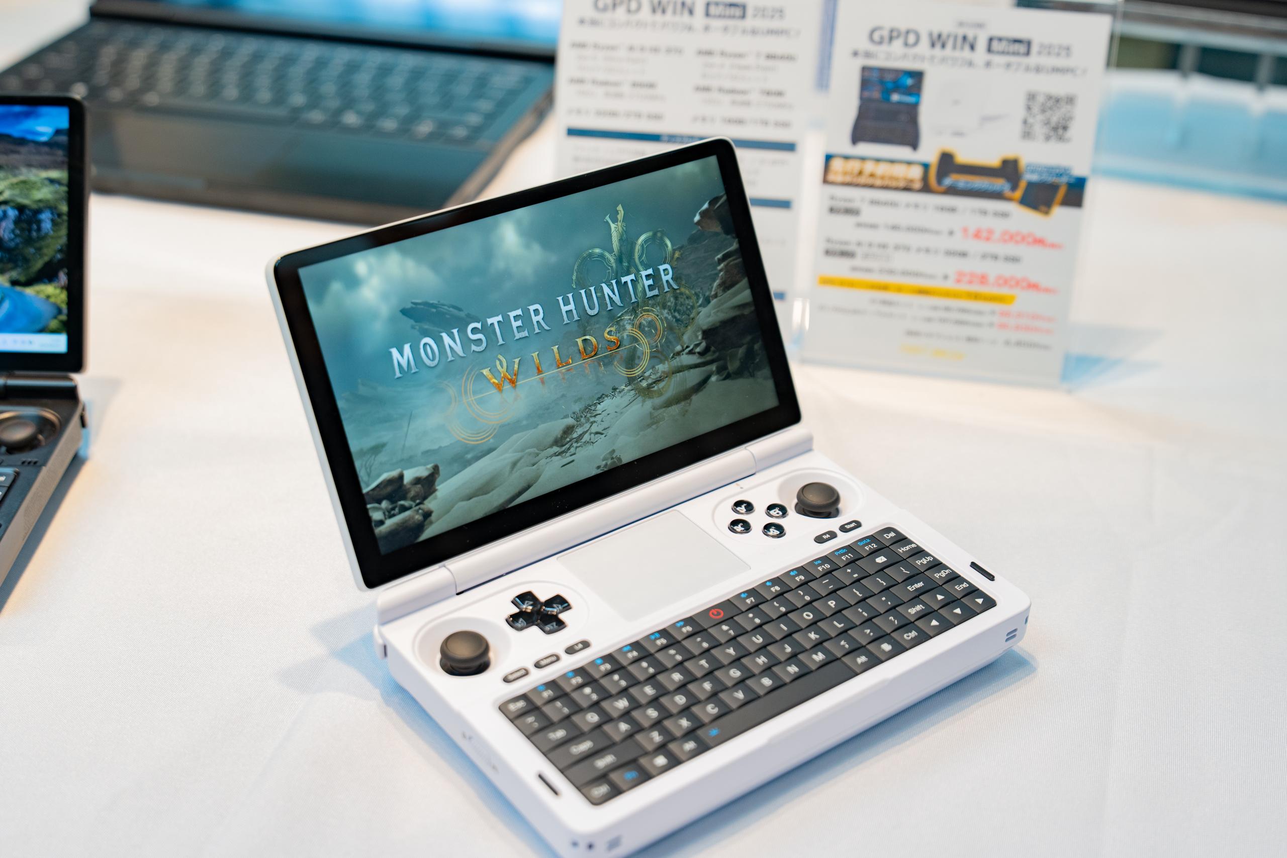 重さ555gのポータブルゲーミングPC「GPD WIN Mini 2025」登場!前モデルよりも完成度が上がっている