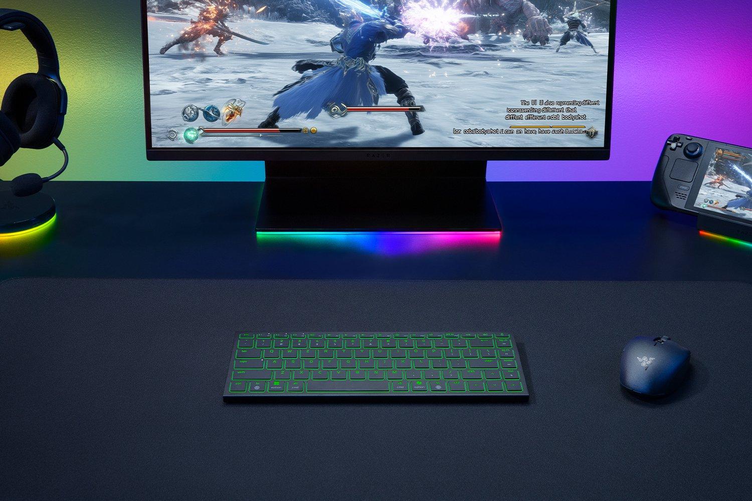 Razerから軽量ポータブルキーボード「Razer Joro」が登場。重量374gでバッテリー持続最大1,800時間