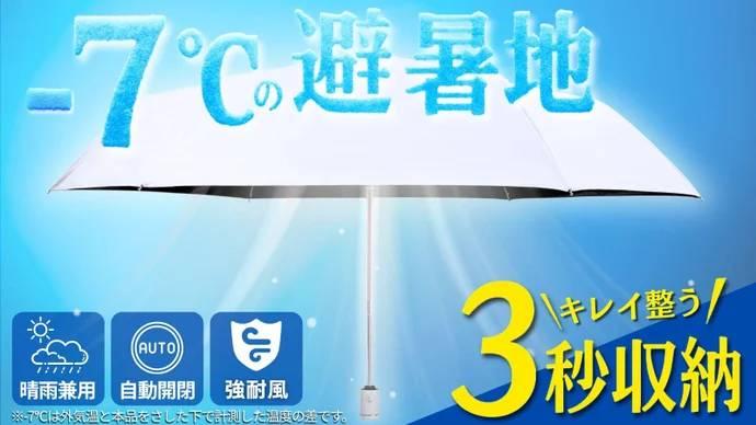 Woodbase社から新型折りたたみ傘『Totonoi』登場。3秒で収納でき体感温度-7℃の遮熱効果、Makuakeで先行販売中。
