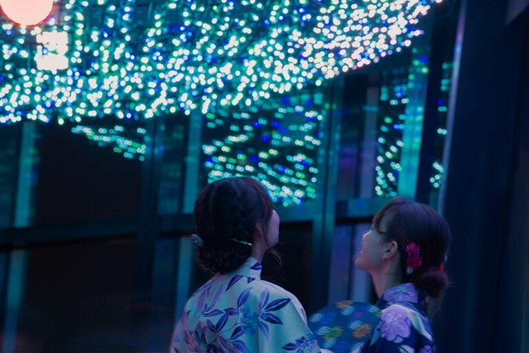 【東京タワー七夕まつり2025】29,000球の「天の川イルミネーション」が夜景と競演！浴衣来場でお得なサービスも