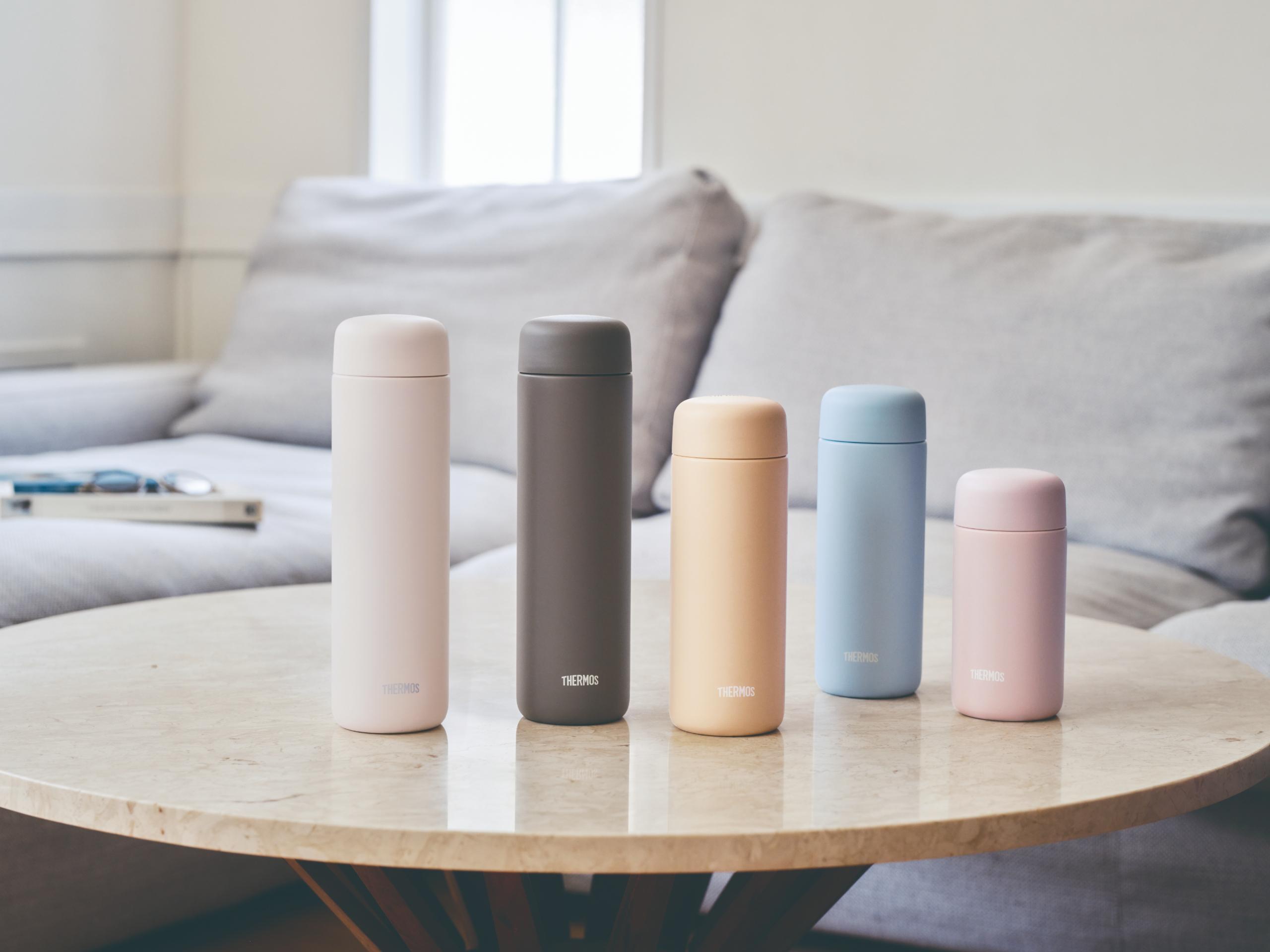 サーモスから、セラクリーンコートを初採用した水筒が登場。洗浄面の煩わしさから解放されるアイテム
