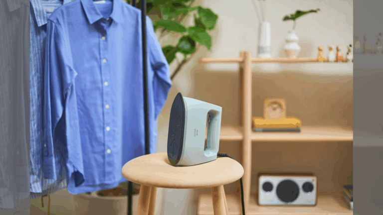 BRUNOから待望の衣類ケアアイテム登場！立ち上がり約15秒、パワフルスチーム搭載の「衣類スチーマー」で忙しい朝も時短ケア