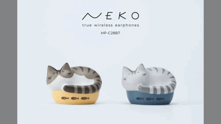 ラディウス「NEKO HP-C28BT」に新色サバトラ・キジシロ登場！耳元で「みゃー」、保護猫支援も叶う8,822円の完全ワイヤレスイヤホン、2025年10月下旬発売