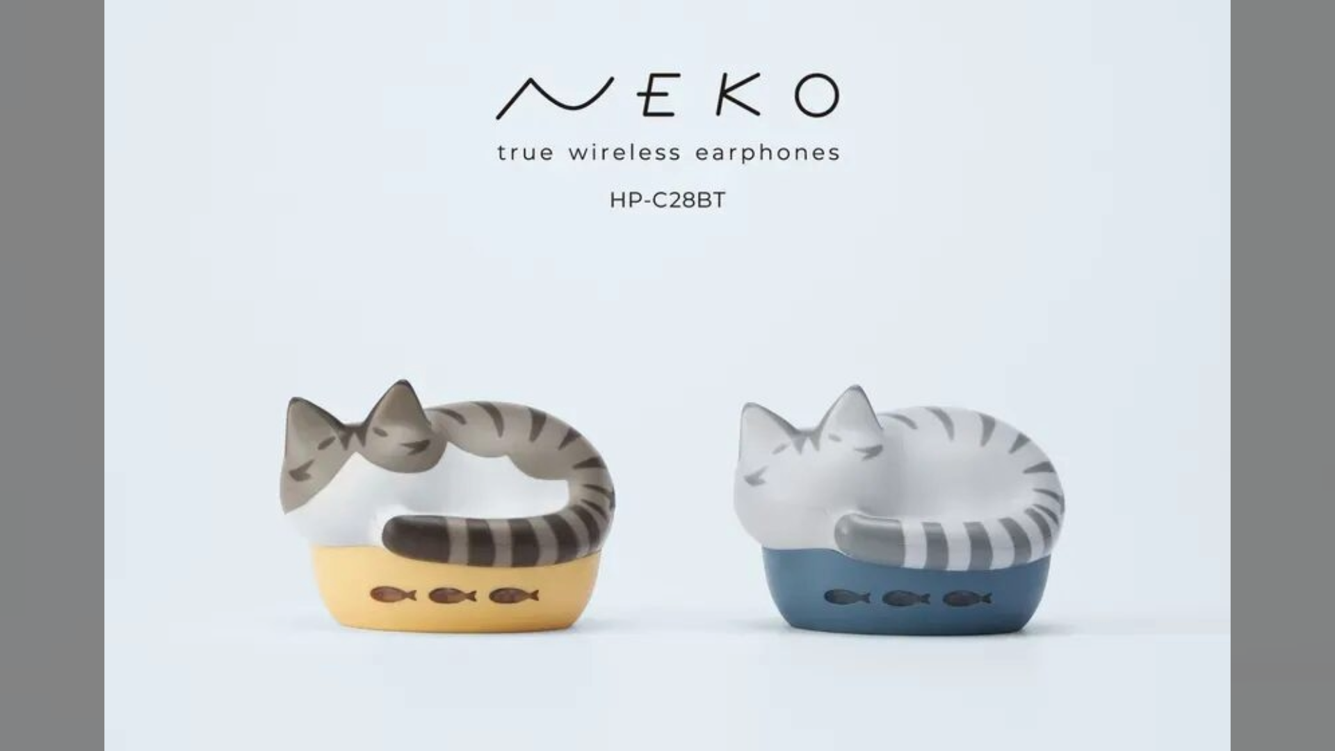 ラディウス「NEKO HP-C28BT」に新色サバトラ・キジシロ登場!耳元で「みゃー」、保護猫支援も叶う8,822円の完全ワイヤレスイヤホン、2025年10月下旬発売
