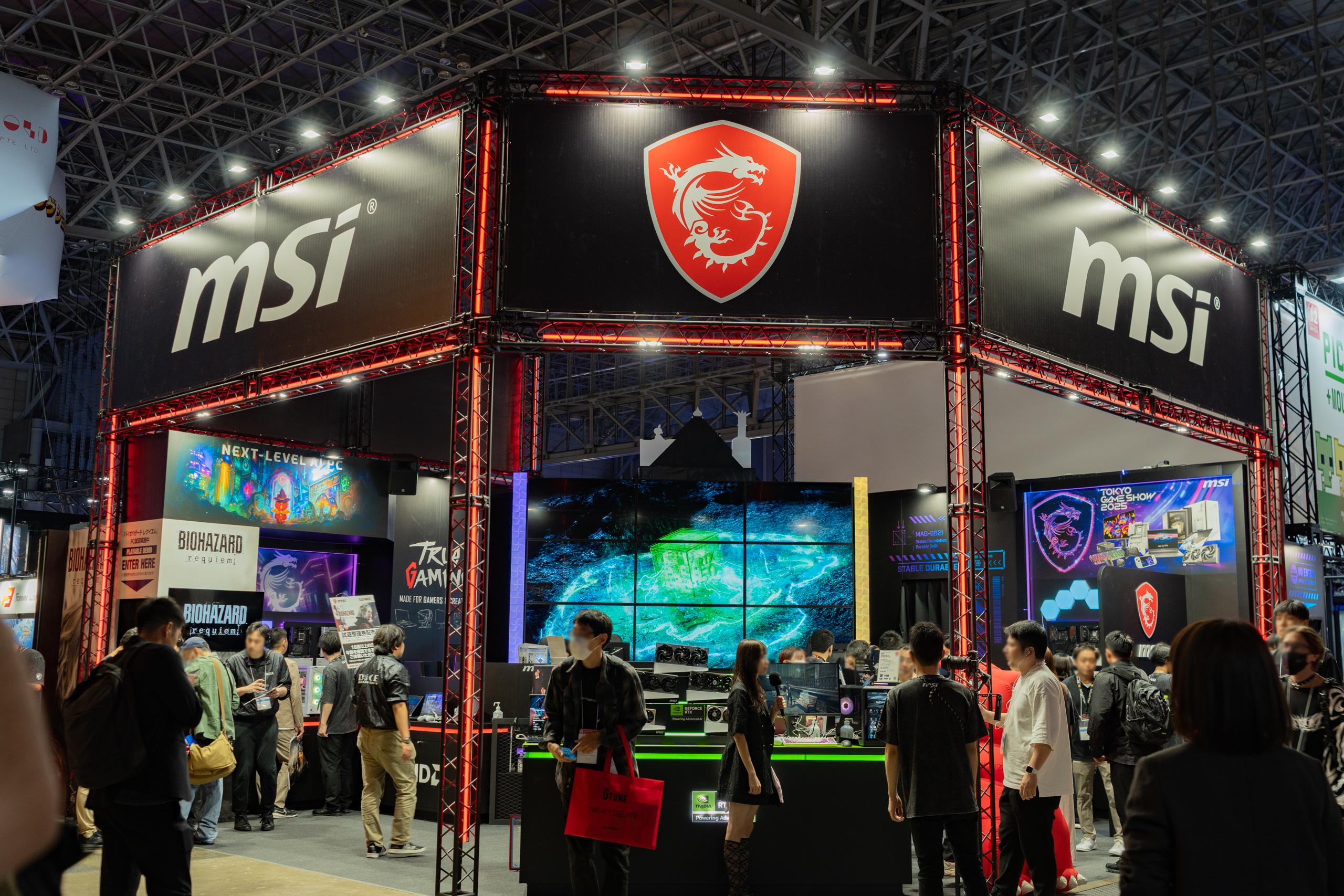 【#TGS2025】参考展示&amp;最新デバイスが盛りだくさん！MSIブースの見所をピックアップレポート