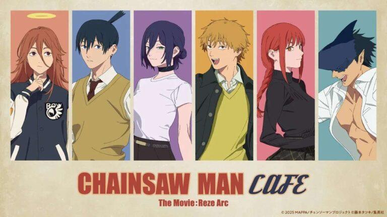 劇場版『チェンソーマン レゼ篇』公開記念！東名阪「チェンソーマンカフェ」が期間限定オープン、悪魔的メニューと限定グッズを見逃すな！
