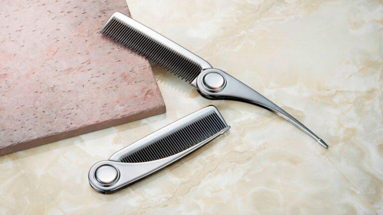 コジットから、折りたたみ式ヘアコーム新発売。持ち運びに便利なコンパクト設計で、いつでもサラツヤ髪に。