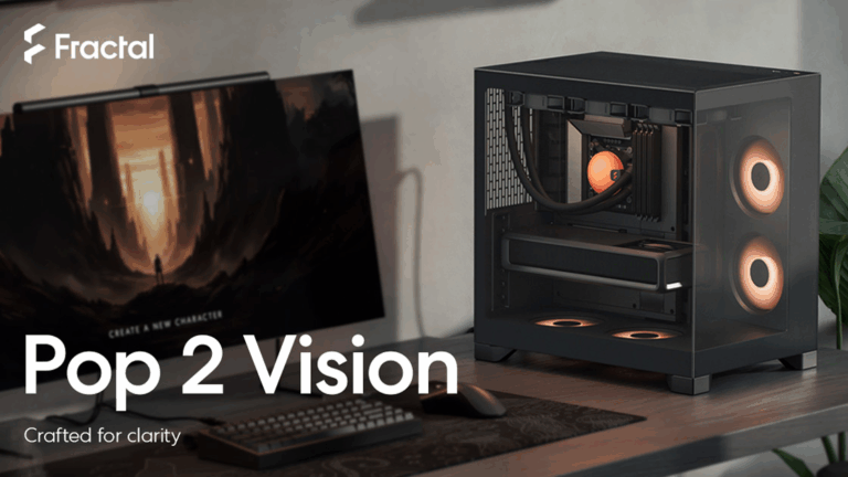 Fractal Designが同社初ピラーレスPCケース発売