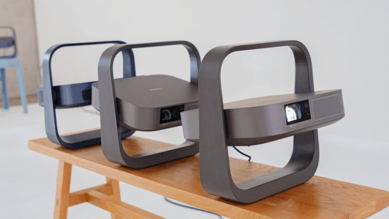 XGIMIが4Kフリップ式プロジェクターをMakuakeで先行販売、150°回転ジンバル搭載。