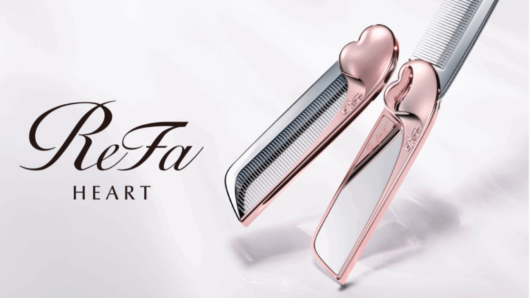 ReFaのミラー付きコーム「Aira MIRROR COMB」ひとつで外出時の身だしなみチェックが楽に