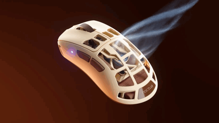 Pulsar、Noctua製ファン内蔵マウス「Feinmann F01 Noctua Edition」を予告。手元を冷やす異色のゲーミングマウス