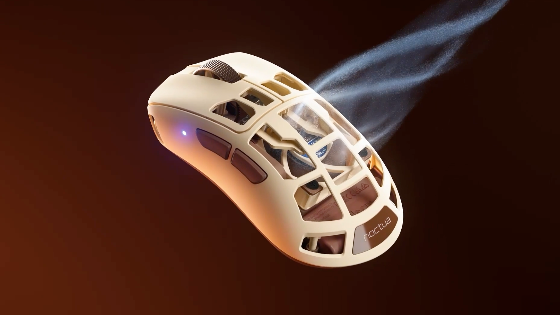 Pulsar、Noctua製ファン内蔵マウス「Feinmann F01 Noctua Edition」を予告。手元を冷やす異色のゲーミングマウス
