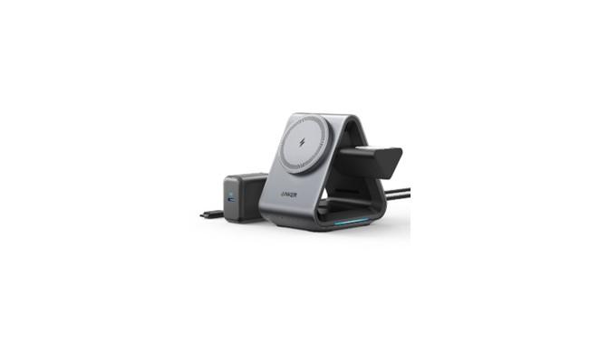 Anker、ワイヤレス充電ステーション「Anker 737 MagGo Charger(3-in-1 Station)」を販売開始