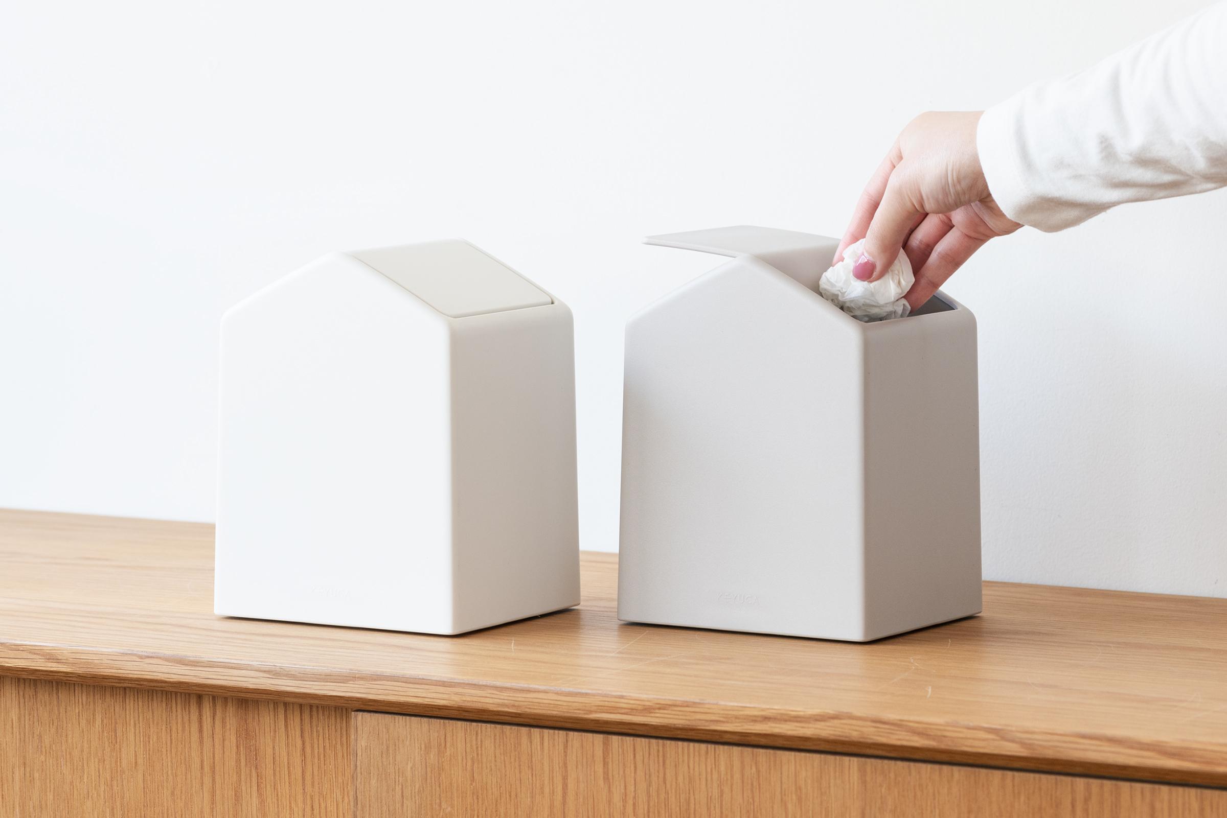 KEYUCA(ケユカ)のMoiコンパクトシリーズから新たに生活感を出さないゴミ箱が発売!