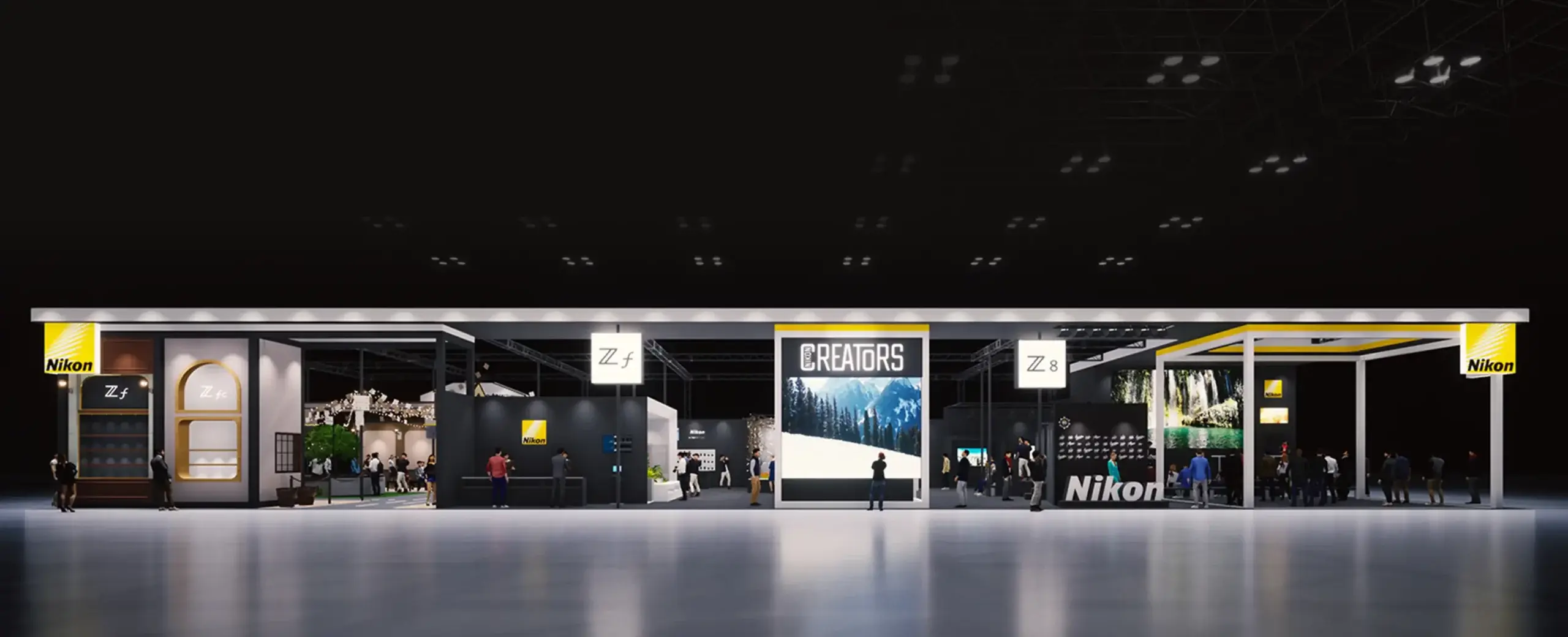 CP+2024のニコンブースは「Nikon Creative Life」をテーマに出展