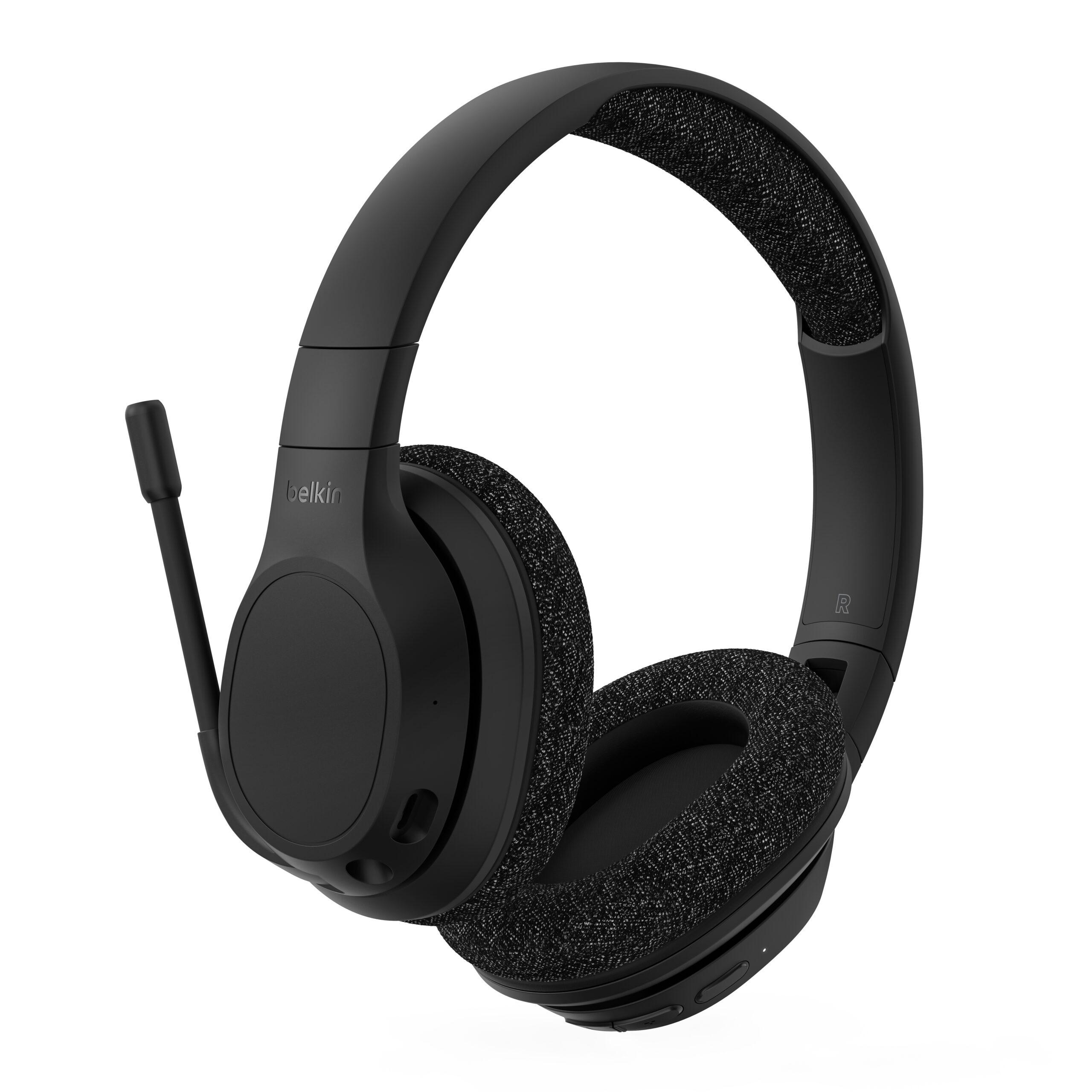 マルチポイント接続できるBelkinのワイヤレスオーバーイヤーヘッドセットが4月3日より5,545円で発売