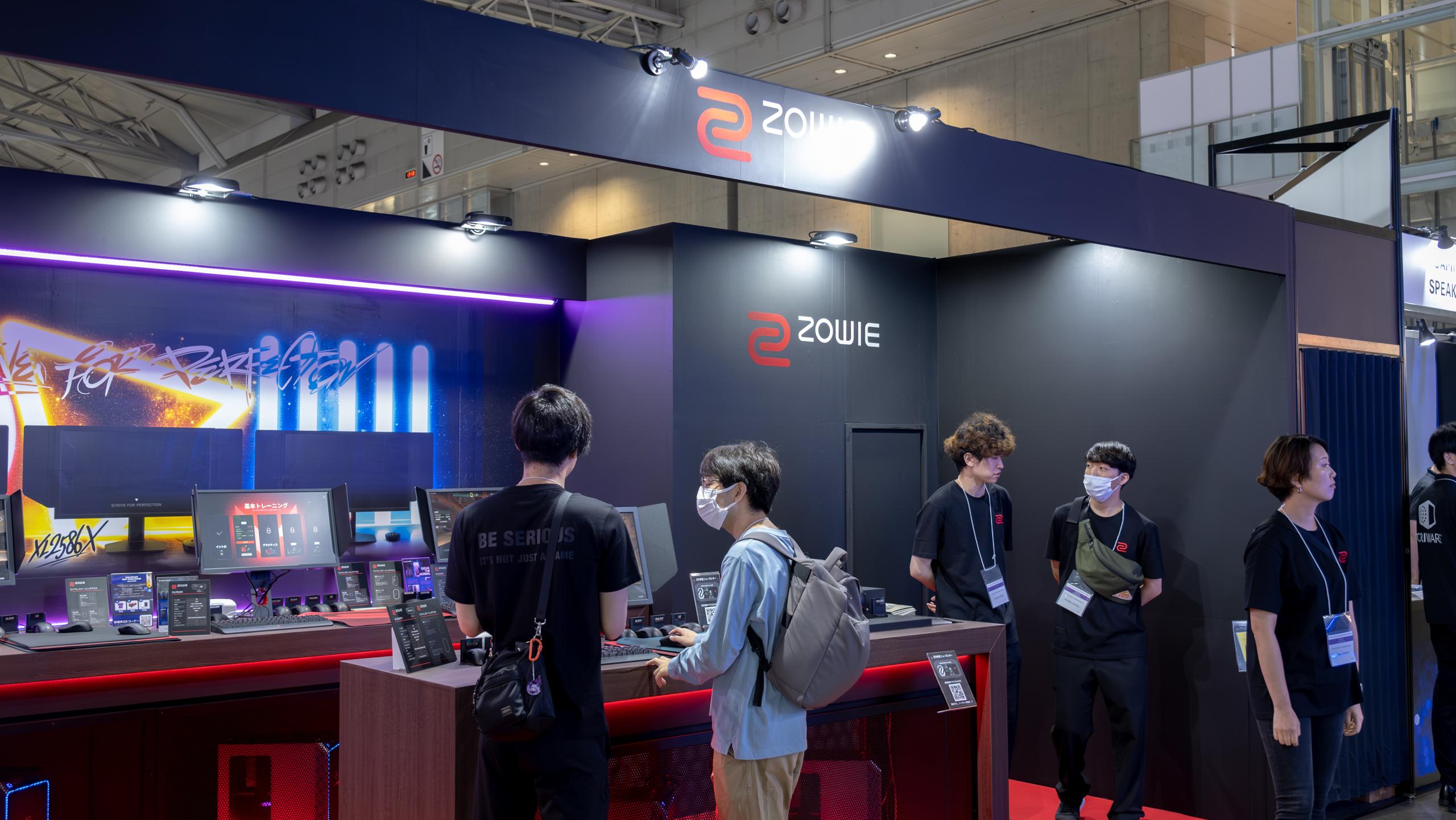 【#TGS2024】ベンキュージャパンの「ZOWIE」ブースにて最新ゲーミングモニターと未発表のゲーミングマウス、マウスパッドが展示